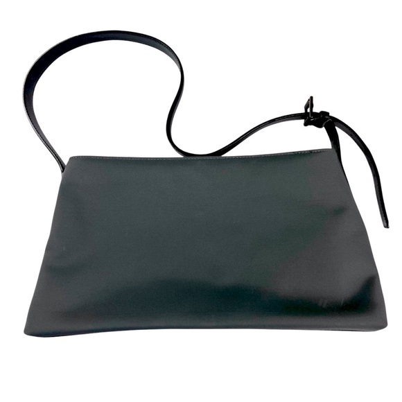 Coach Mercer 7406 Black and Gray Womens Twill Nylon/Leather Handbag/Purse - Picture 1 of 9